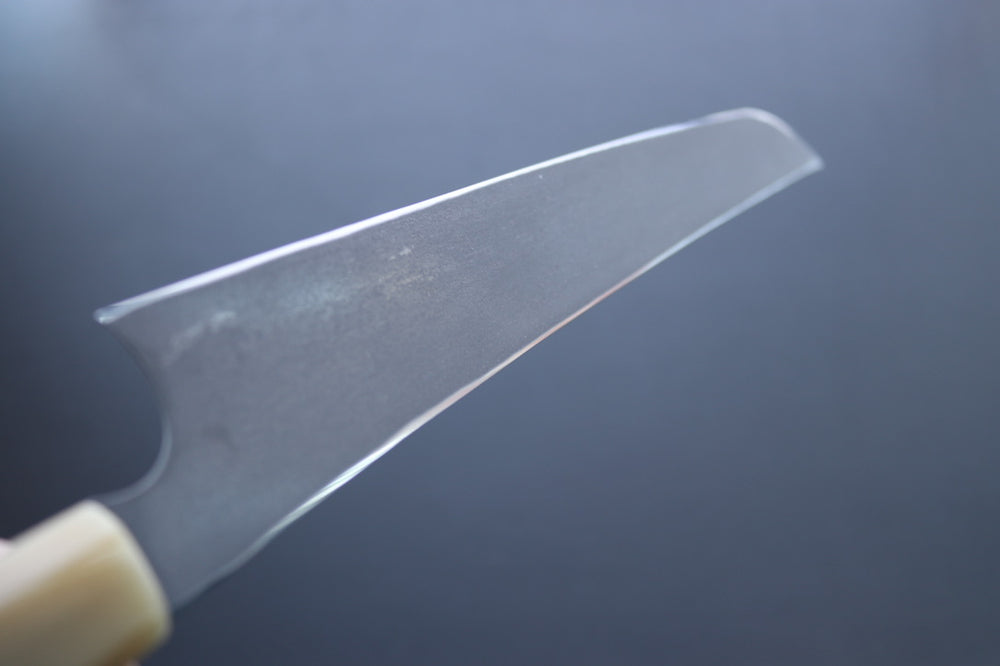 Nigara Hamono Silver3 Kurozome Sakimaru Yanagiba 330mm - Thecooksedge