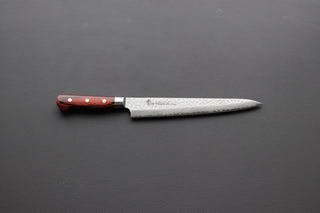 Sakai Takayuki 33 Layer Damascus Sujihiki 240mm - Thecooksedge