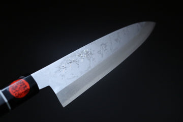 Shigeki Tanaka VG10 Damascus Mioroshi Deba 210mm - Thecooksedge
