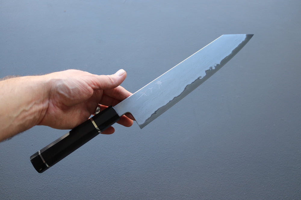 Tetsujin Hamono Aogami#2 Kiritsuke Gyuto 240mm - Thecooksedge