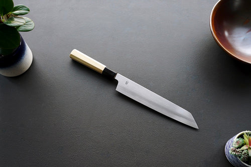 Kikuzuki Kasumi Kiritsuke Gyuto 240mm - Thecooksedge