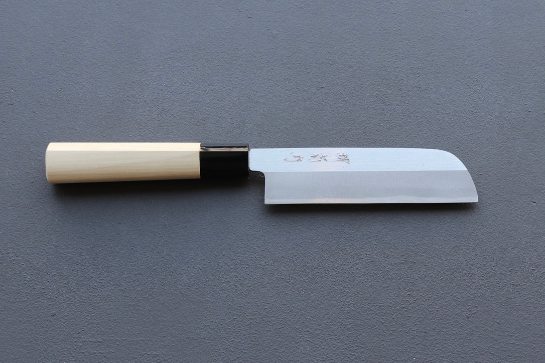Sakai Kikumori Kawamuki Peeling Knife 135mm - Thecooksedge