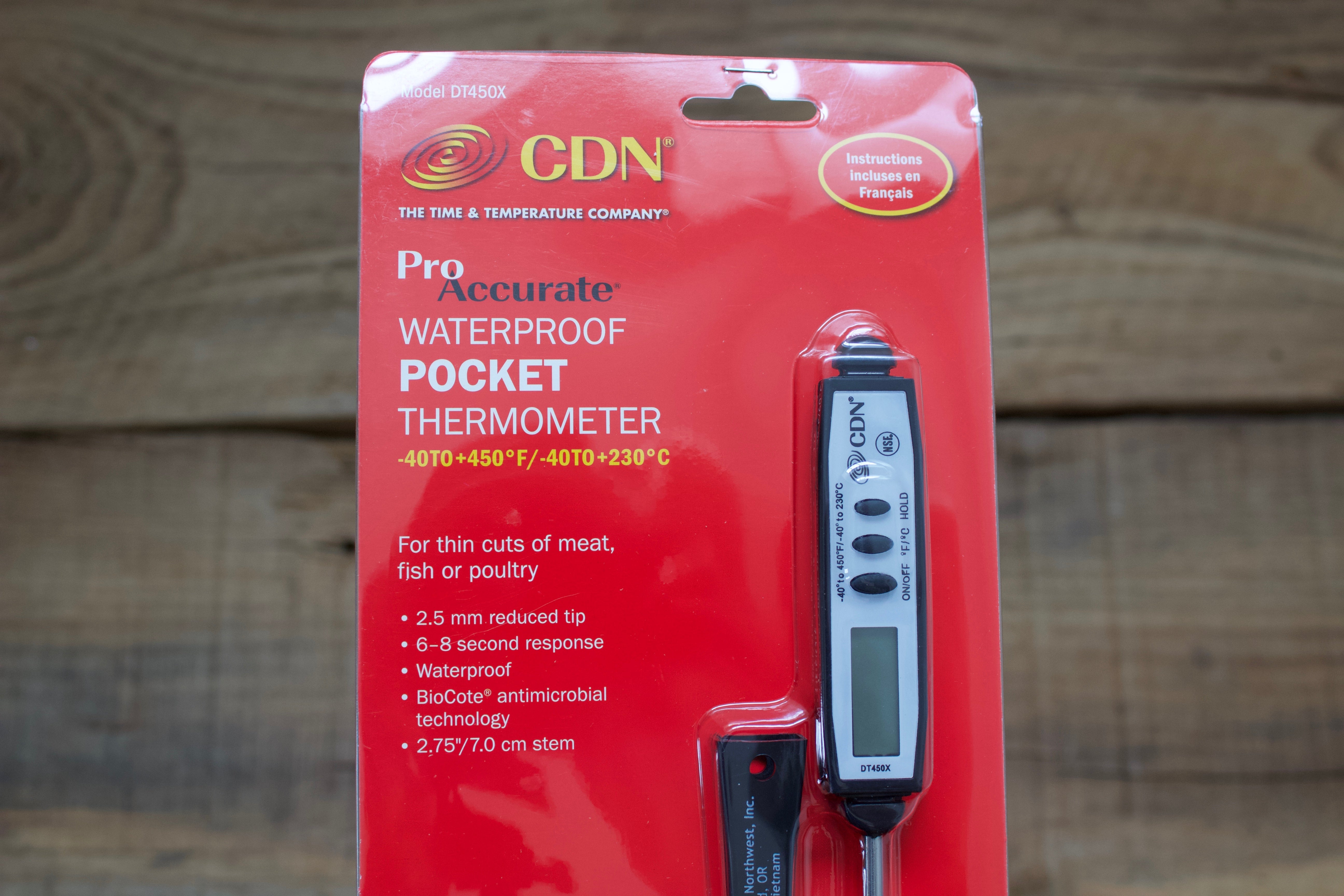 CDN Therm Digital Waterproof Pocket ProAccurate QuickRead - Thecooksedge
