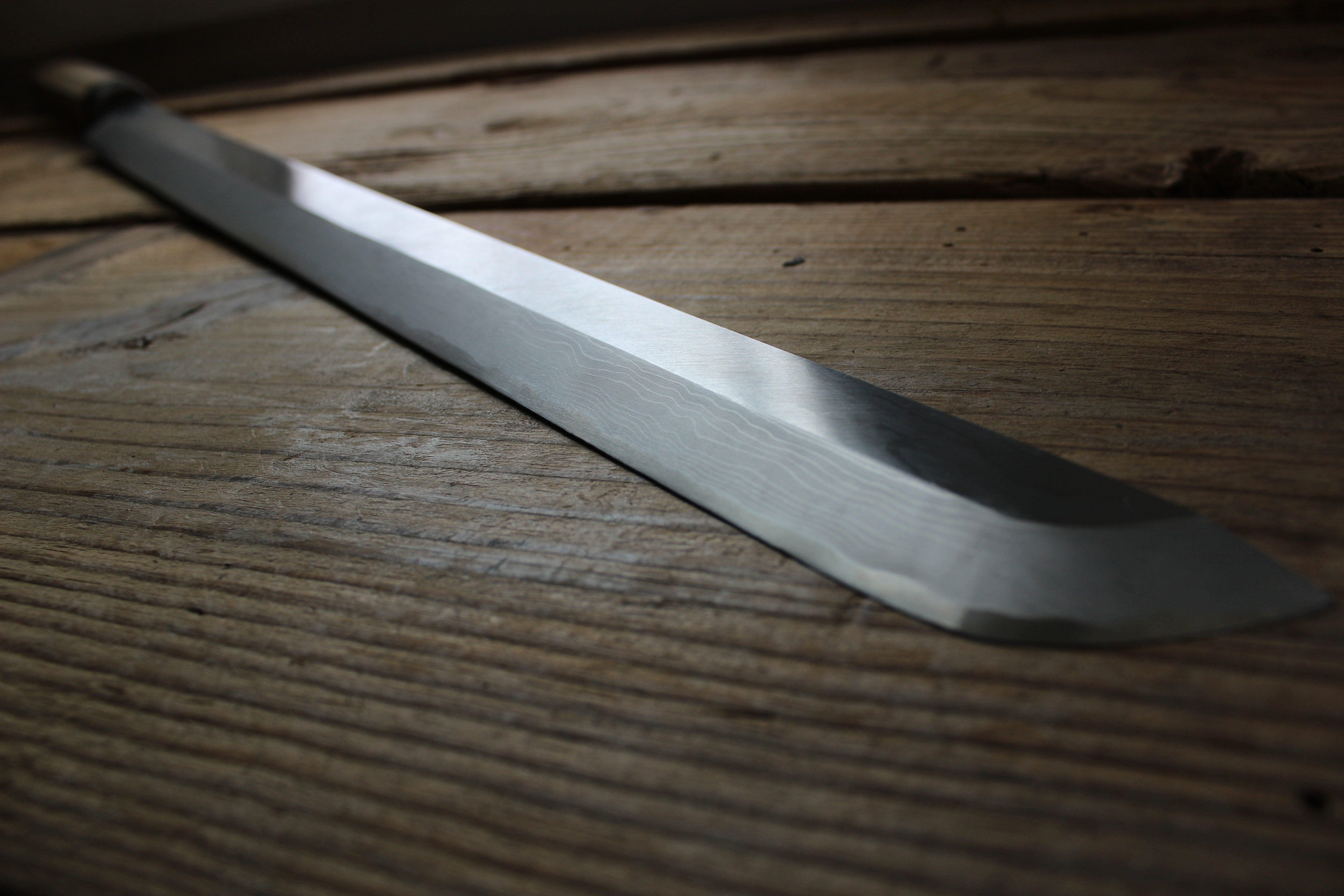 Shimizu suminagashi maguro bocho 600mm - Thecooksedge