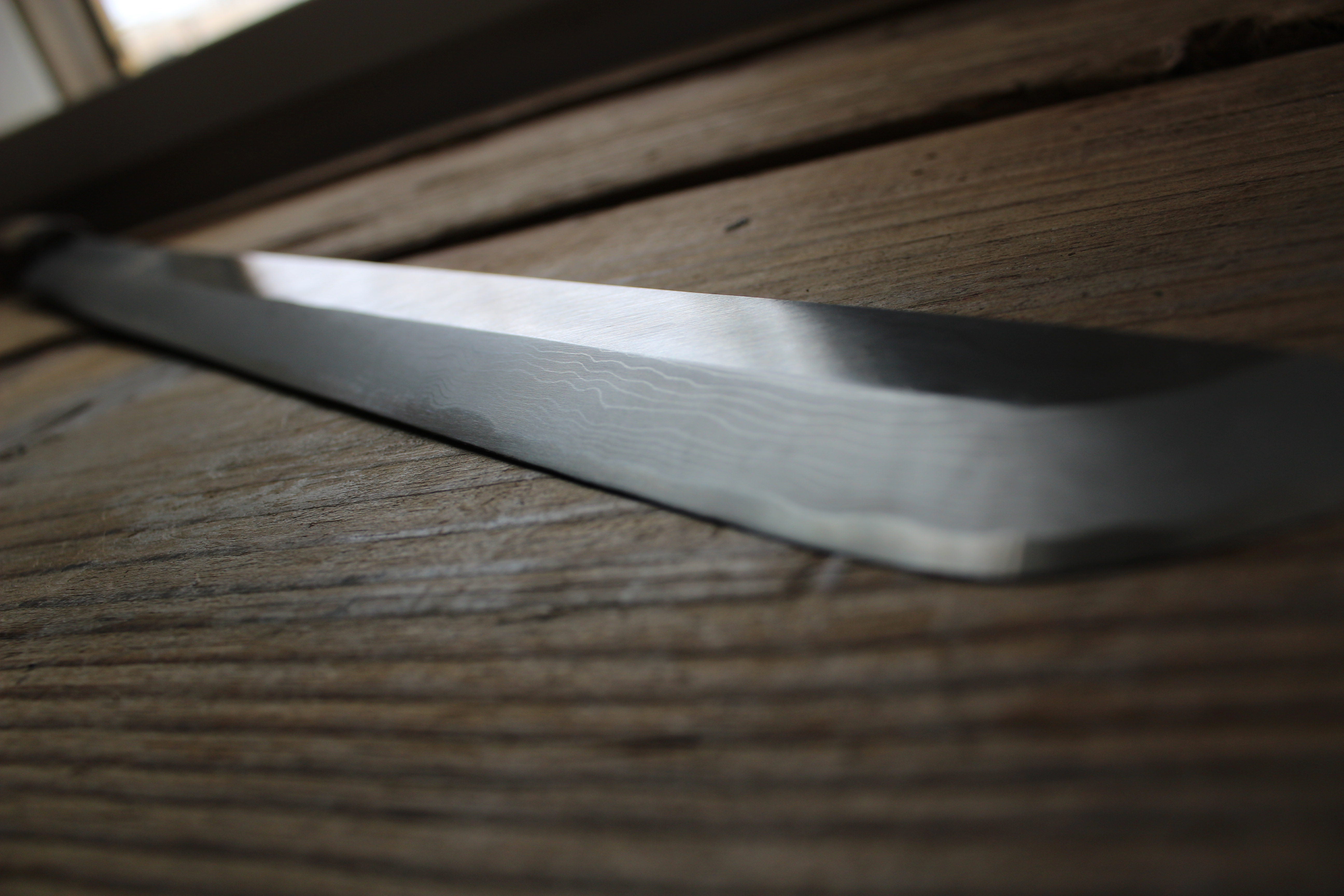 Shimizu suminagashi maguro bocho 600mm - Thecooksedge
