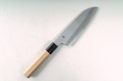Sakai Kikuzuki Kasumi Santoku 180mm - Thecooksedge