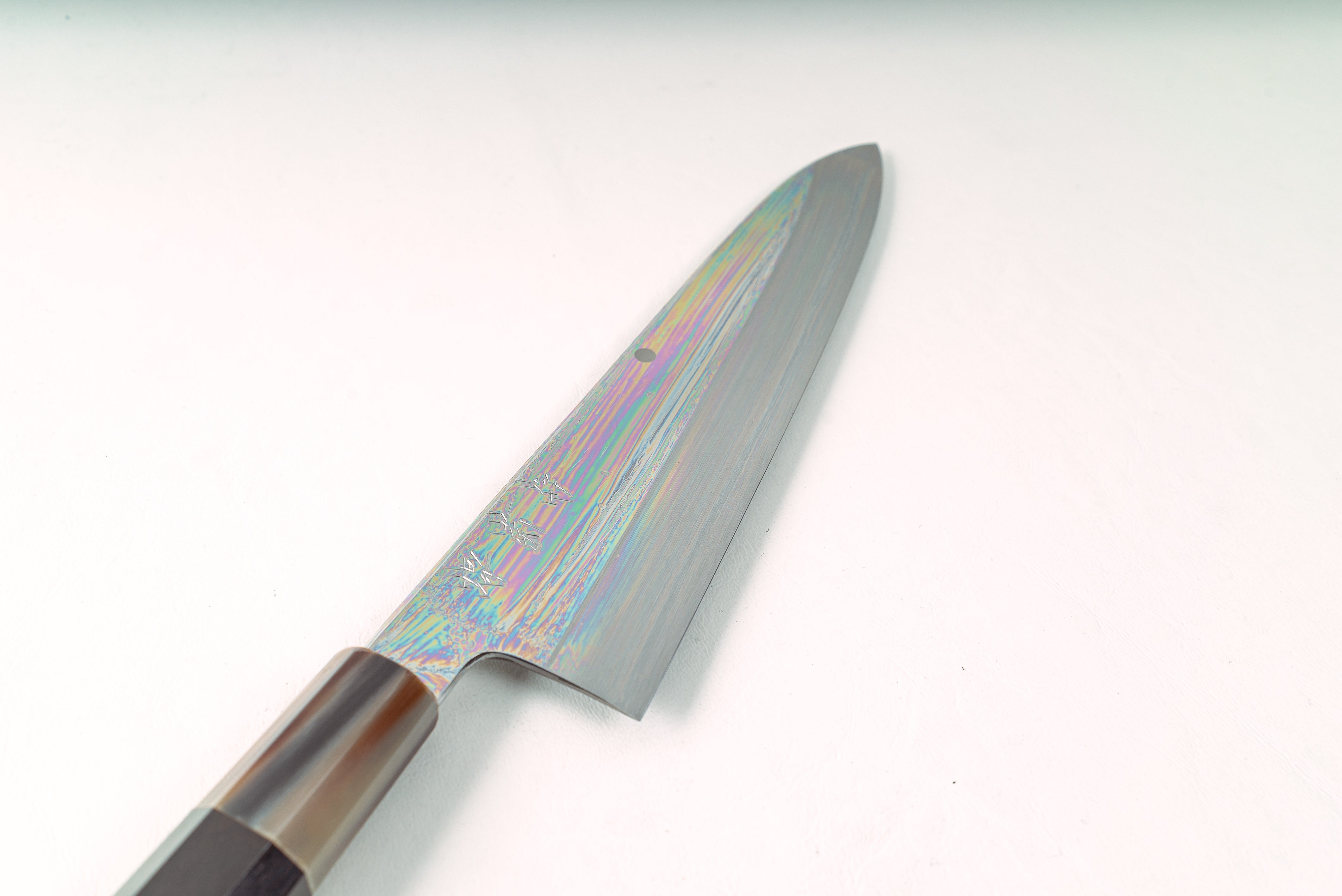 Sakai Kikumori Mt Fuji White #2 Honyaki Gyuto 240mm - Thecooksedge