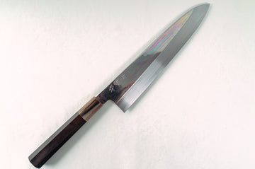 Sakai Kikumori Mt Fuji White #2 Honyaki Gyuto 240mm - Thecooksedge