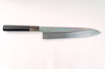 Sakai Kikumori Mt Fuji White #2 Honyaki Gyuto 240mm - Thecooksedge