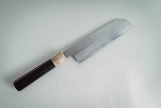 Nakagawa Blue#1 Damascus Usuba 210mm - Thecooksedge