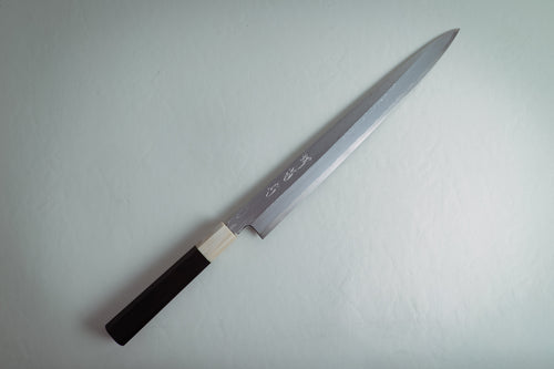 Nakagawa White#1 Damascus Yanagiba 300mm - Thecooksedge