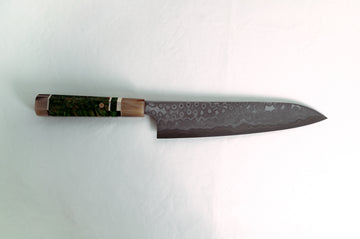 Nigara Hamono Blue #2 Damascus Gyuto 240mm - Thecooksedge