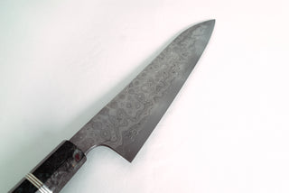 Nigara Hamono Blue #2 White #2 Coreless Damascus Gyuto 240mm - Thecooksedge