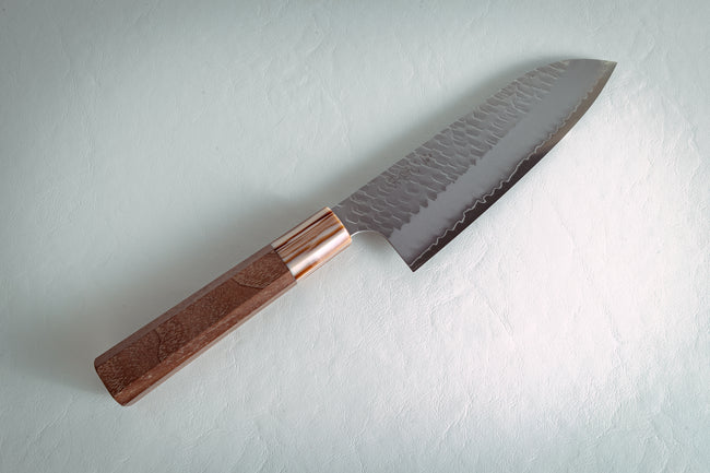 Nigara Hamono Migaki SG2 Santoku 180mm - Thecooksedge