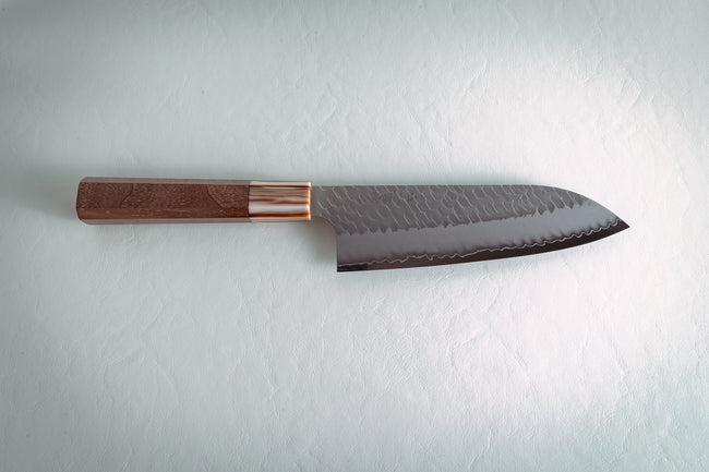 Nigara Hamono Migaki SG2 Santoku 180mm - Thecooksedge