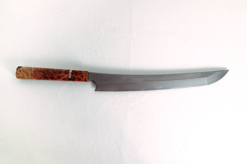 Nigara Hamono Blue #2 Honyaki Sakimaru Yanagiba 300mm - Thecooksedge