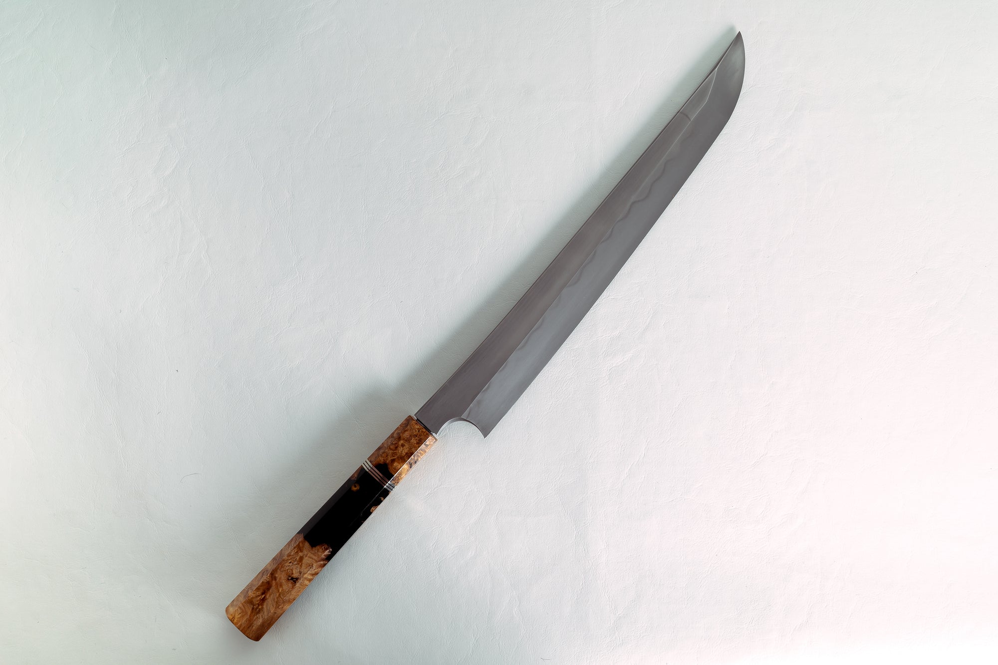 Nigara Hamono Blue #2 Honyaki Sakimaru Yanagiba 300mm - Thecooksedge