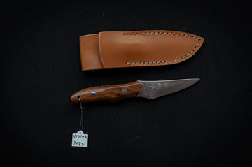 Takeshi Saji VG10 Damascus Mini Skinner 80mm - Thecooksedge