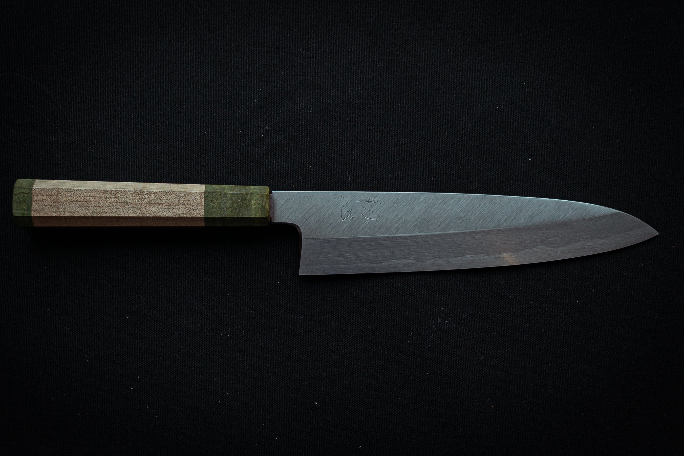 Shirasagi Gyuto 210mm w/Maple Handle - Thecooksedge