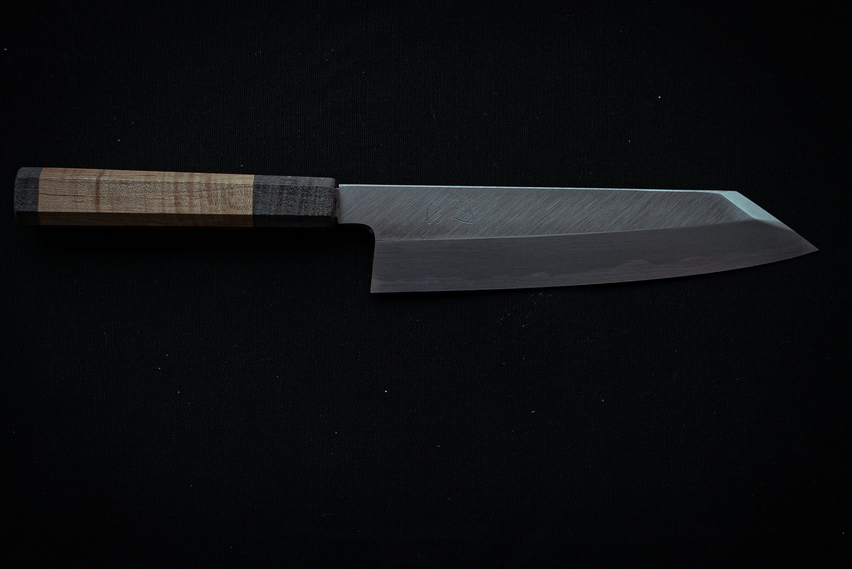 Shirasagi Kiritsuke Gyuto 210mm w/Maple Handle - Thecooksedge