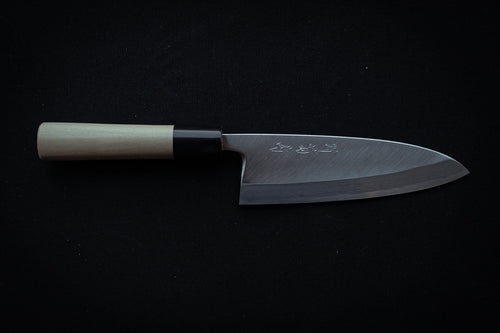 Sakai Kikumori Shironiko Deba 165mm - Thecooksedge