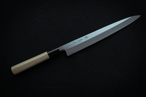 Sakai Kikumori Shironiko Yanagiba 240mm - Thecooksedge
