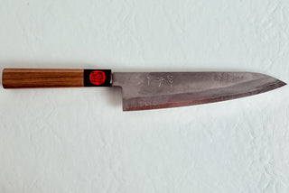 Shigeki Tanaka Nashiji Gyuto 210mm - Thecooksedge