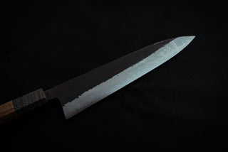 Shinkiro AS Damascus Gyuto 210mm w/Maple Handle - Thecooksedge