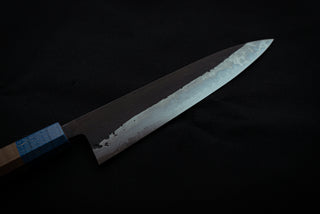 Shinkiro AS Damascus Gyuto 210mm w/Maple Handle - Thecooksedge