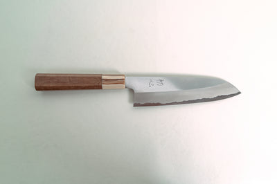 Hatsukokoro Shirahama White #2 Santoku 180mm - Thecooksedge