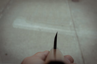 Shirasagi Kurouchi Kiritsuke Deba 150mm - Thecooksedge