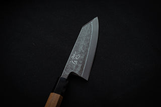 Shirasagi Kurouchi Kiritsuke Deba 165mm - Thecooksedge