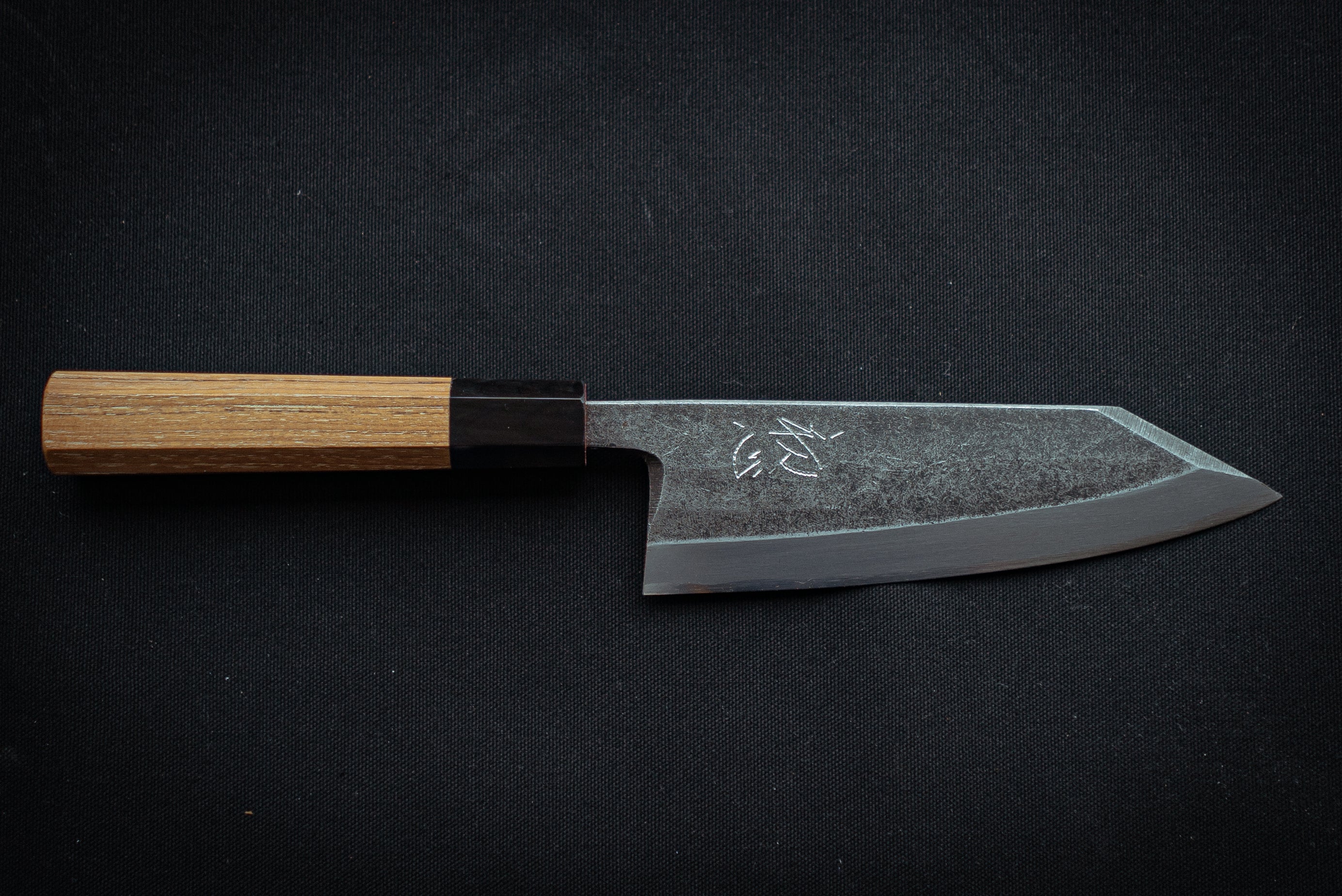 Shirasagi Kurouchi Kiritsuke Deba 165mm - Thecooksedge