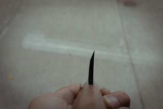 Shirasagi Kurouchi Kiritsuke Deba 180mm - Thecooksedge