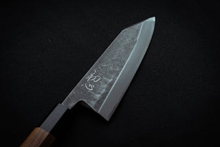 Shirasagi Kurouchi Kiritsuke Deba 180mm - Thecooksedge