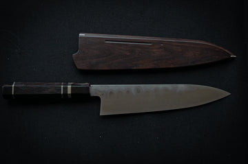 Shōichi Hashimoto Honyaki Jihada Gyuto 240mm - Thecooksedge