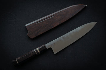 Shōichi Hashimoto Honyaki Jihada Gyuto 240mm - Thecooksedge