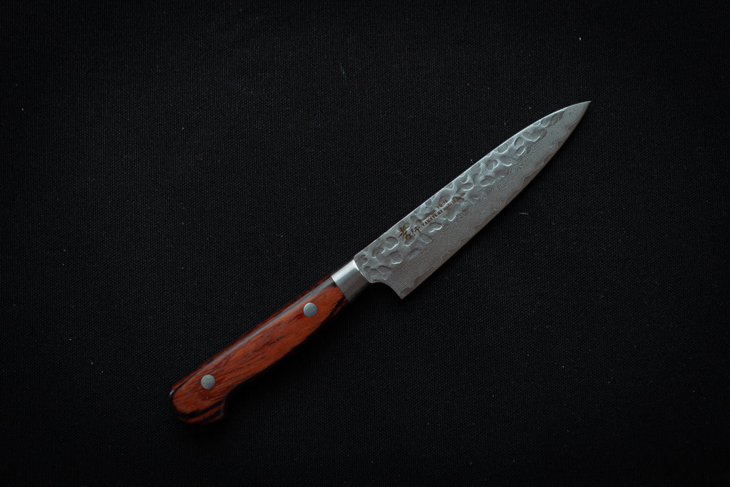 Sakai Takayuki 33 Layer Damascus Petty 120mm - Thecooksedge