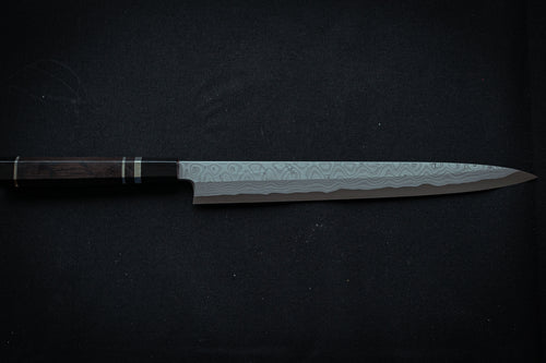 Tetsujin Hamono Blue#2 Damascus Yanagiba 300mm - Thecooksedge