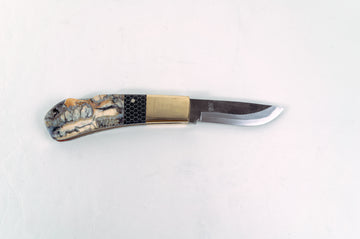 Takeda NAS Inagaki Back Lock Folder Pearl x Mammoth Tooth - Thecooksedge