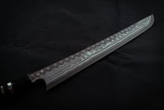 Nigara Hamono Troll Killer Sakimaru Yanagiba 330mm - Thecooksedge