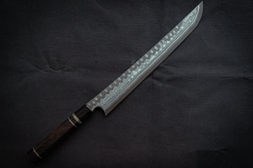 Nigara Hamono Troll Killer Sakimaru Yanagiba 330mm - Thecooksedge
