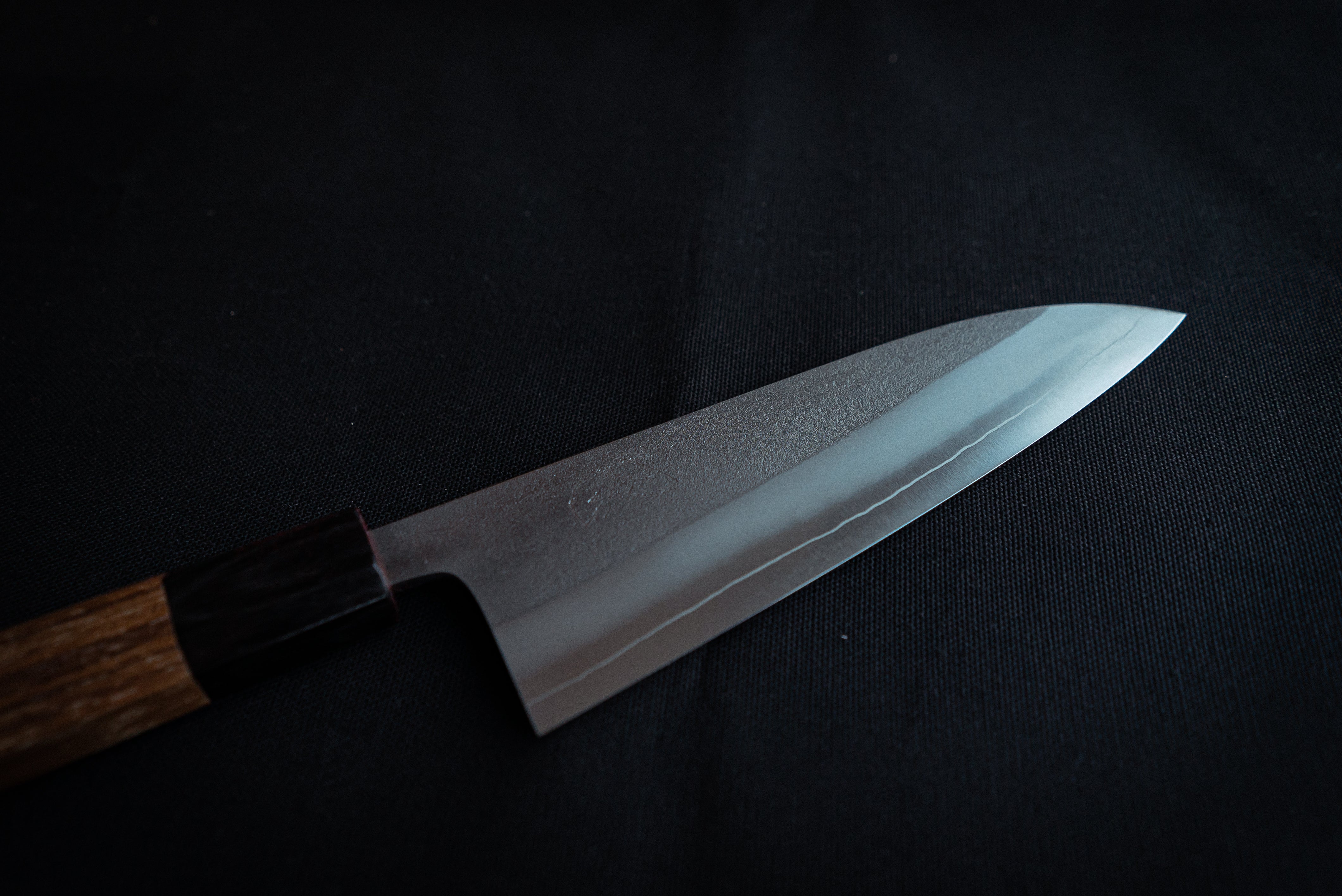 Yoshikane SKD Nashiji Santoku 165mm - Thecooksedge