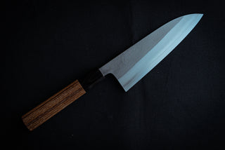 Yoshikane SKD Nashiji Santoku 165mm - Thecooksedge
