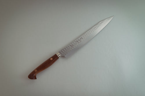 Yu Kurosaki SG2 Senko Sujihiki 240mm Western Maplewood - Thecooksedge