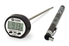 CDN Thermometer Digital ProAccurate (1.7mm Tip) Black - Thecooksedge